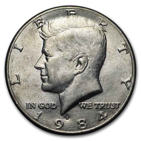 1984-D Kennedy Half Dollar BU 1984-D Kennedy Half Dollar BU